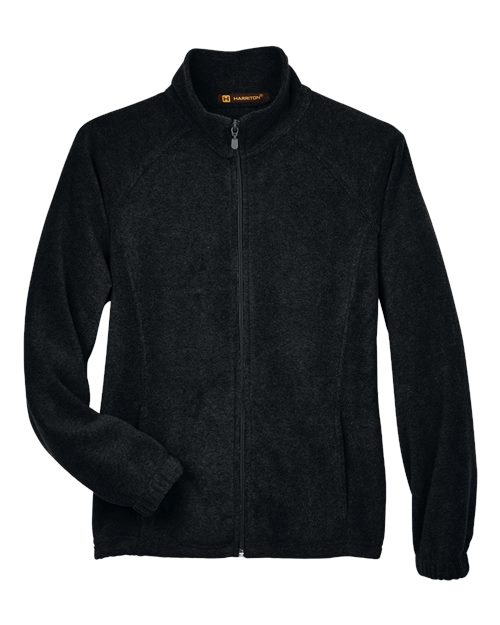 Harriton Womens Fleece Zip-Up