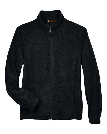 Harriton Womens Fleece Zip-Up