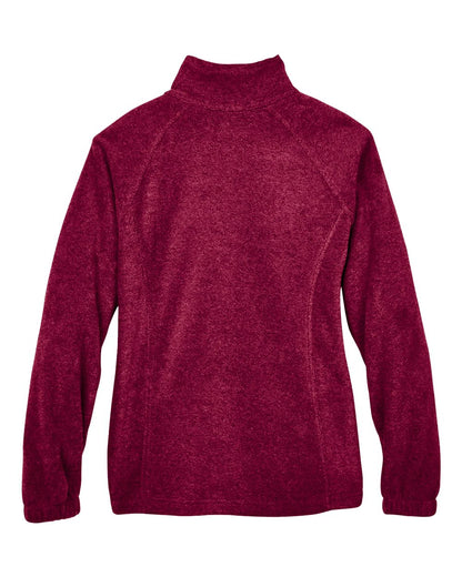 Harriton Womens Fleece Zip-Up