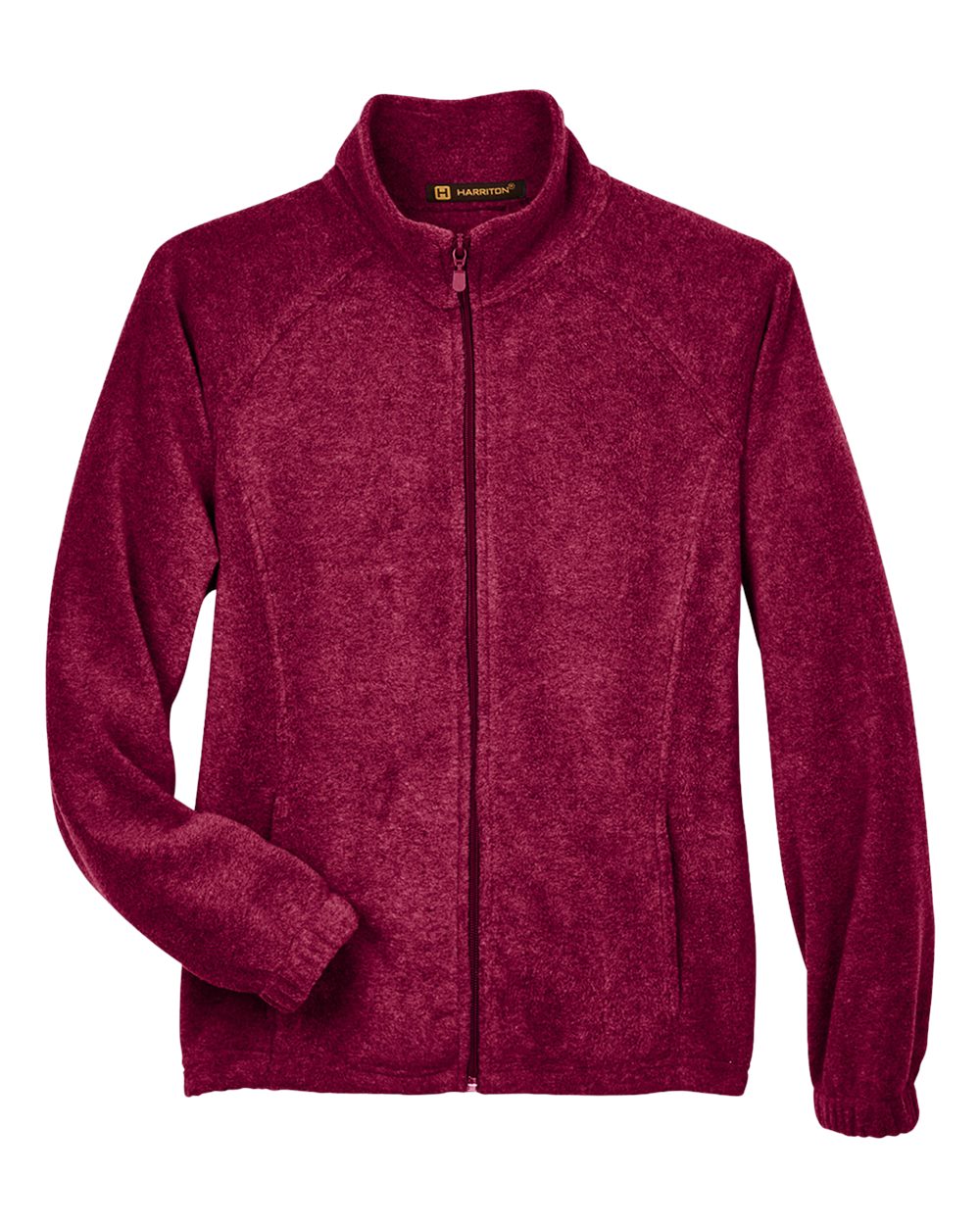 Harriton Womens Fleece Zip-Up