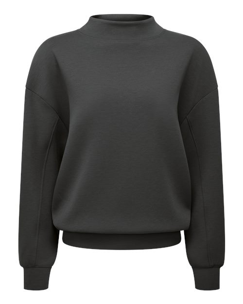 Women's Mock Neck Sweatshirt