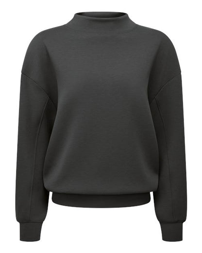 Women's Mock Neck Sweatshirt