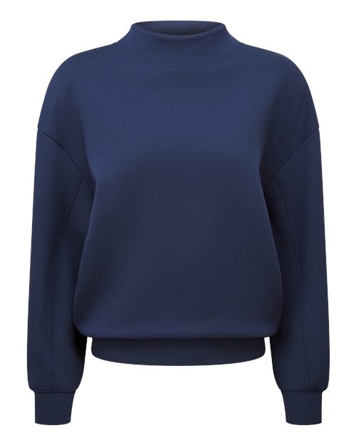 Women's Mock Neck Sweatshirt