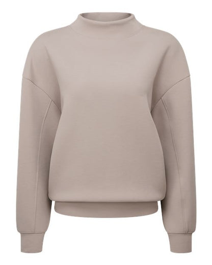 Women's Mock Neck Sweatshirt
