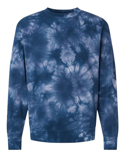 Independent Trading Co. Tie-Dyed Crewneck Sweatshirt